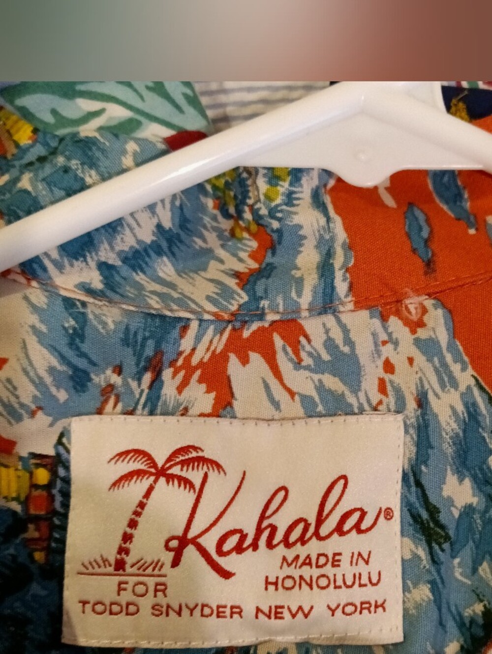 Todd Snyder x Kahala Rayon Hawaiian Shirt Size Medium - Picture 10 of 12